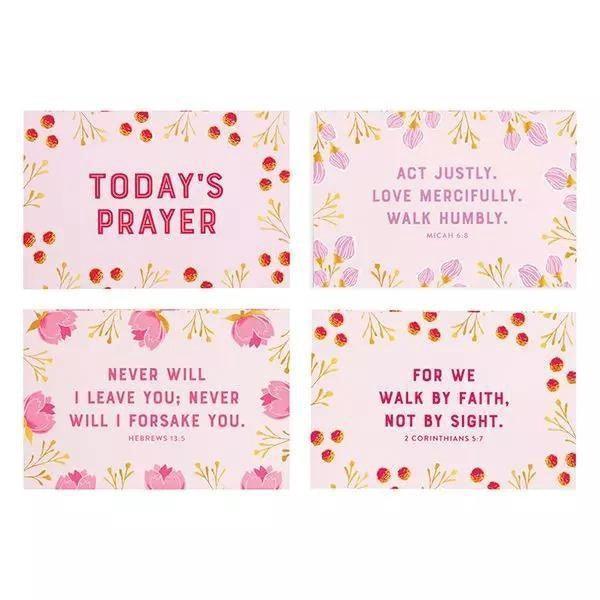 Prayer Cards- 36 Scripture & Prayer Cards - Sunshine and Grace Gifts