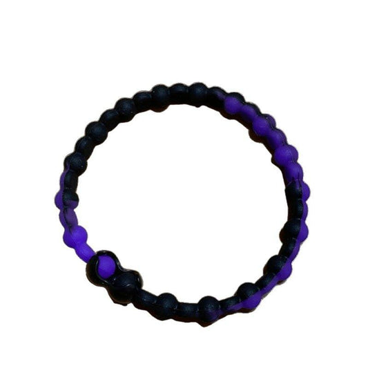 Pro Hair Tie - Black Purple - Sunshine and Grace Gifts