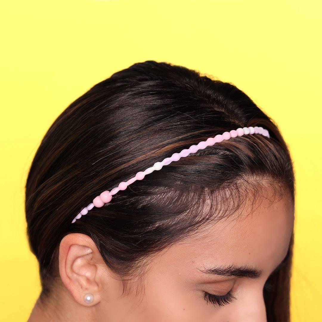 Pro Hair Tie - Clear Neon Blue - Sunshine and Grace Gifts