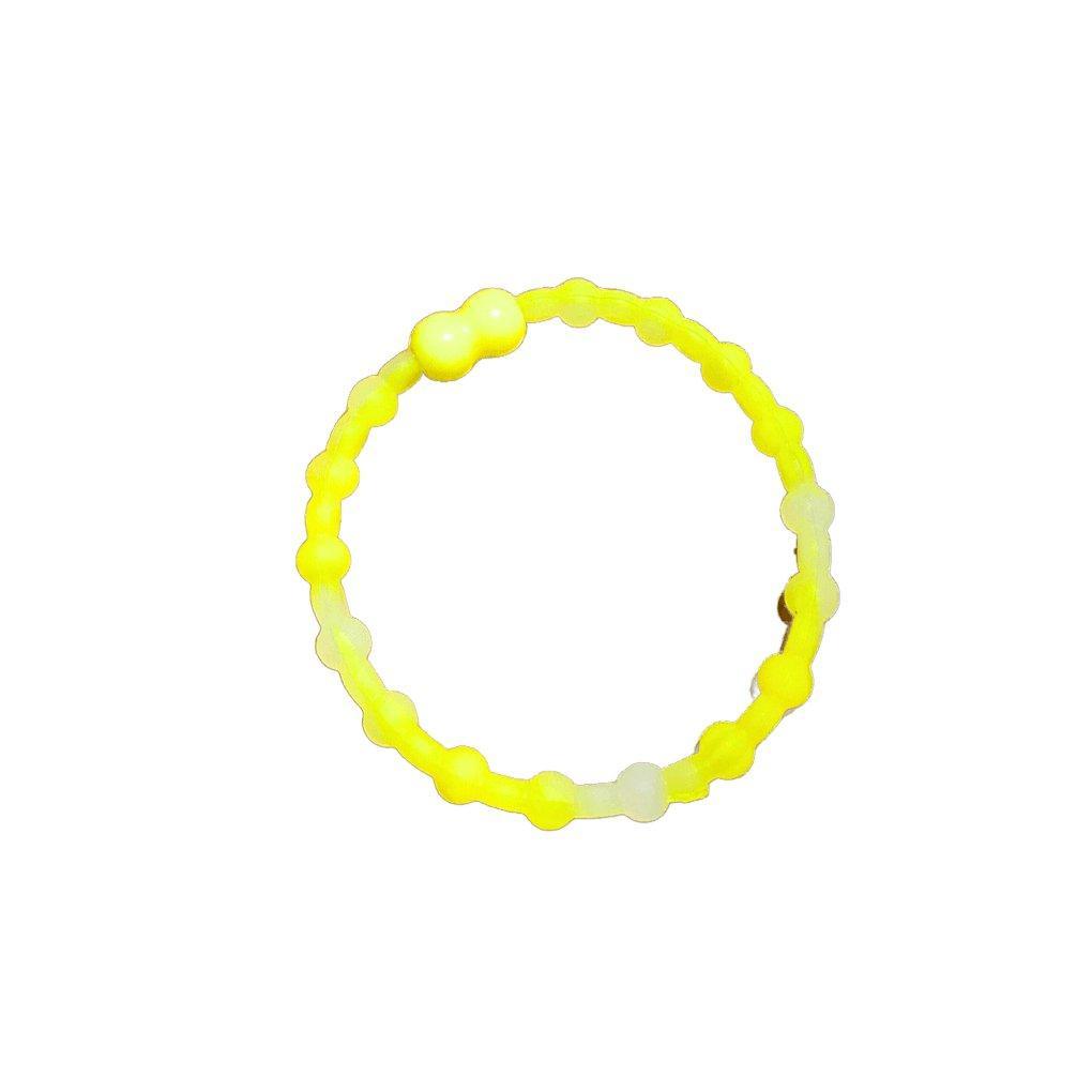 Pro Hair Tie - Clear Neon Yellow - Sunshine and Grace Gifts