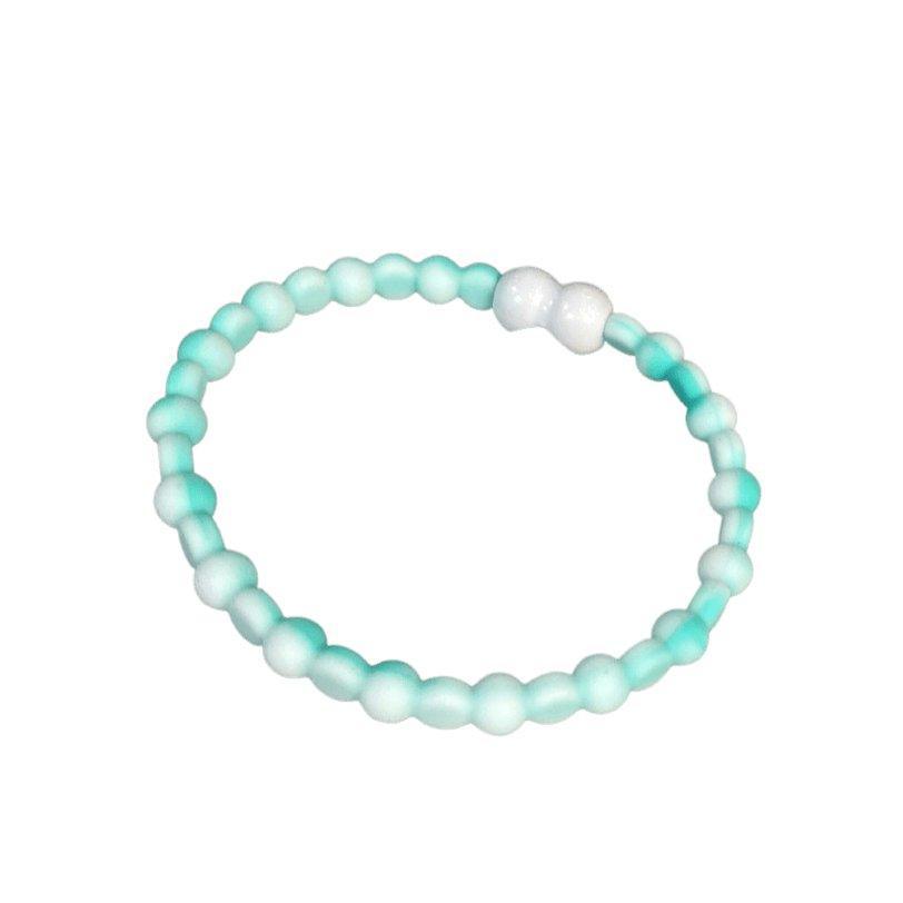 Pro Hair Tie - White Pastel Green - Sunshine and Grace Gifts