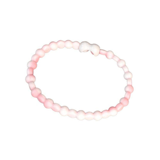 Pro Hair Tie - White Pastel Pink - Sunshine and Grace Gifts