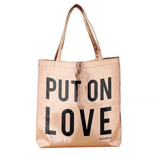 Put On Love Tote - Sunshine and Grace Gifts