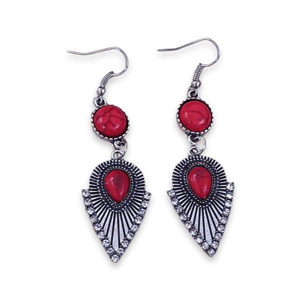 Red Arrow Earrings - Sunshine and Grace Gifts