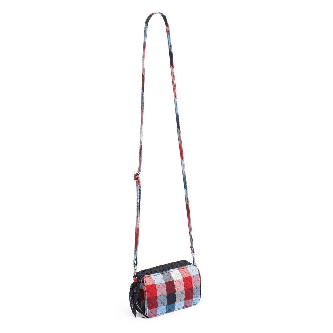 Rfid All In One Crossbody Bag Patriotic Plaid - Sunshine and Grace Gifts