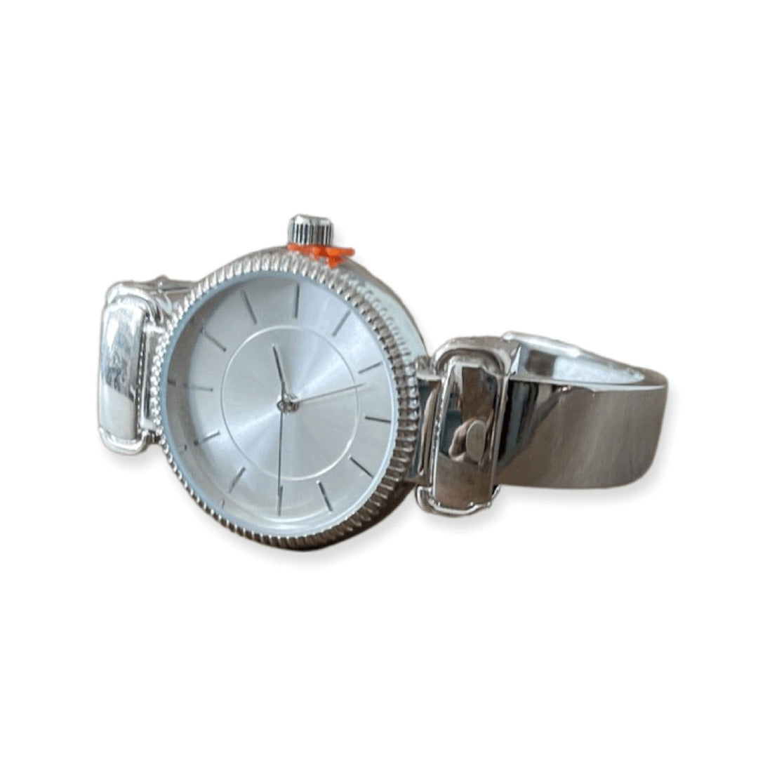 Silver Cuff Bracelet Watches - Sunshine and Grace Gifts