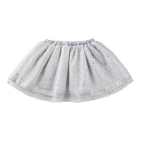 Silver Tulle Tutu 6-18 Mo - Sunshine and Grace Gifts
