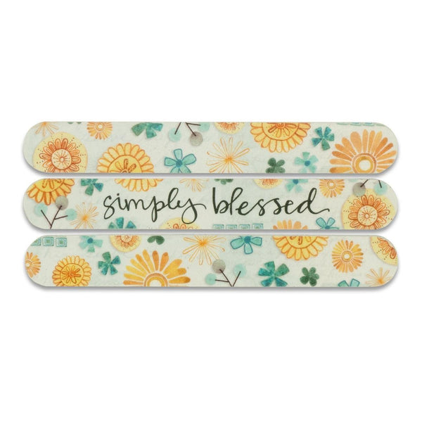 Simply Blessed Emery Boards - Sunshine and Grace Gifts