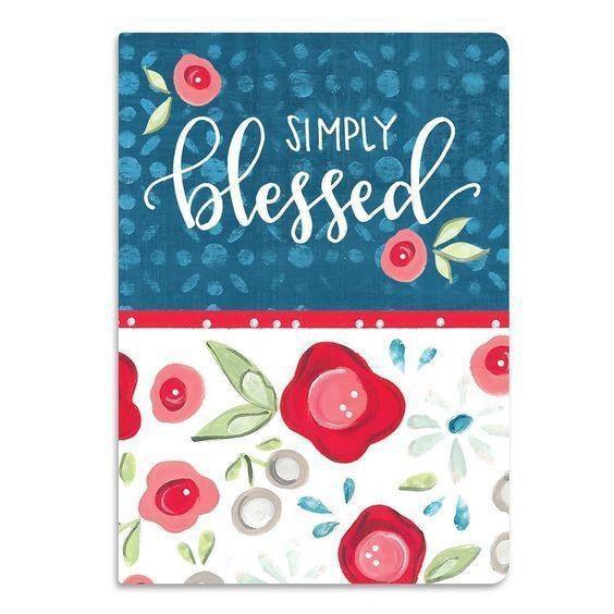 Simply Blessed Softcover Journal - Sunshine and Grace Gifts