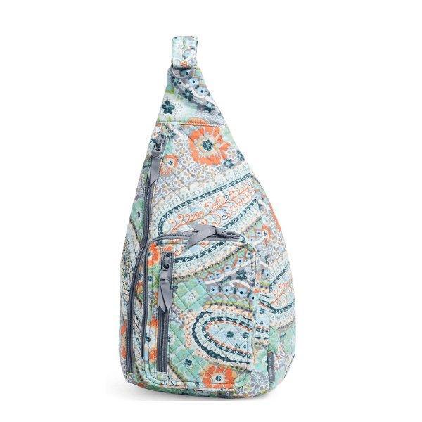 Sling Backpack Citrus Paisley - Sunshine and Grace Gifts