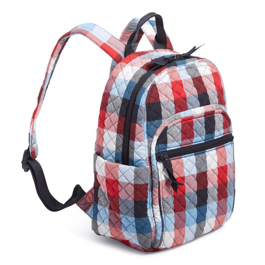 Small Backpack Patriotic Plaid - Sunshine and Grace Gifts