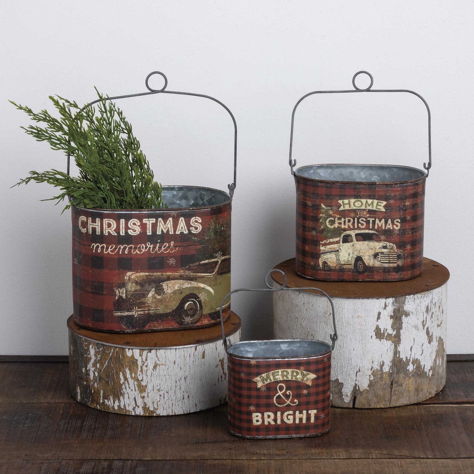 Small Merry And Bright Tin - Sunshine and Grace Gifts