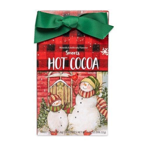 Smores Cocoa Sledding Snowmen - Sunshine and Grace Gifts