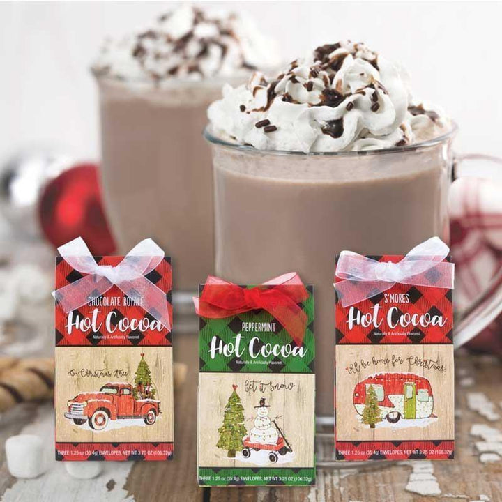 Smores Cocoa Sledding Snowmen - Sunshine and Grace Gifts