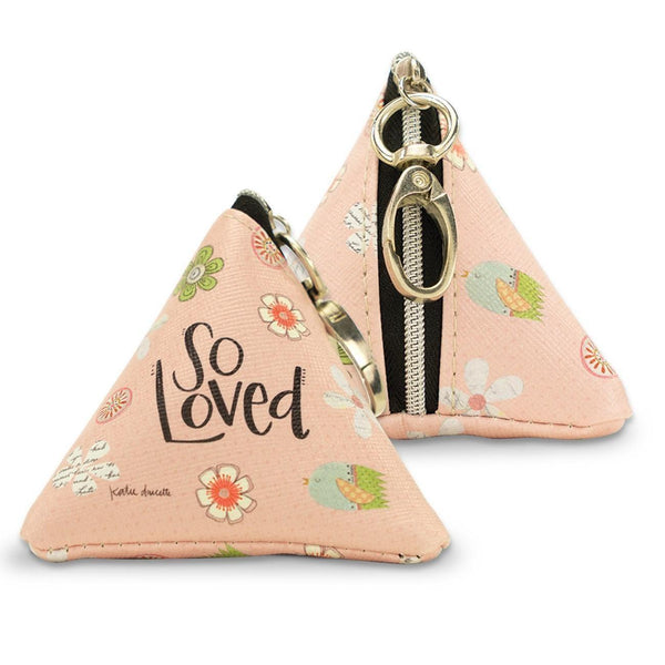 So Loved Tiny Triangle Bag - Sunshine and Grace Gifts