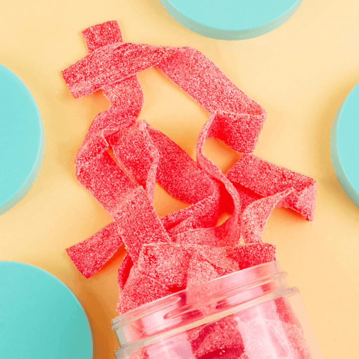 Strawberry Sour Belts - Sunshine and Grace Gifts