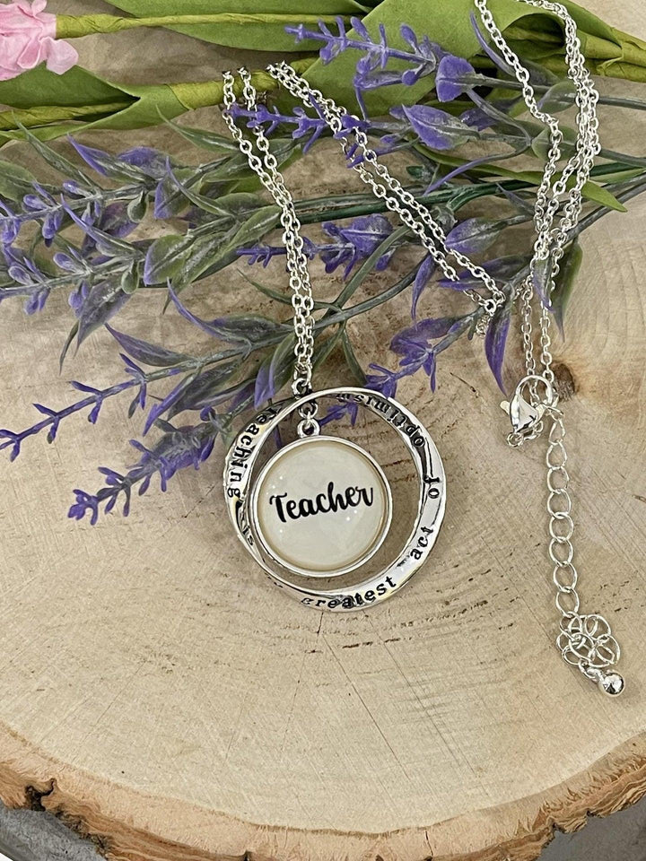 Teacher Necklace - Sunshine and Grace Gifts