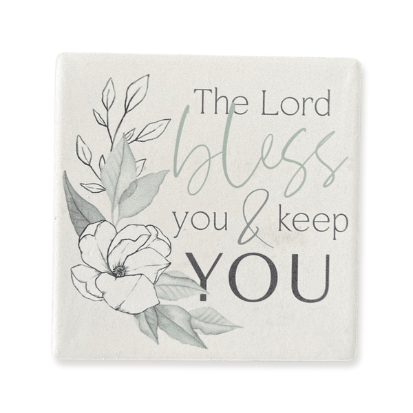 The Lord Bless You - Stone Coaster - Sunshine and Grace Gifts