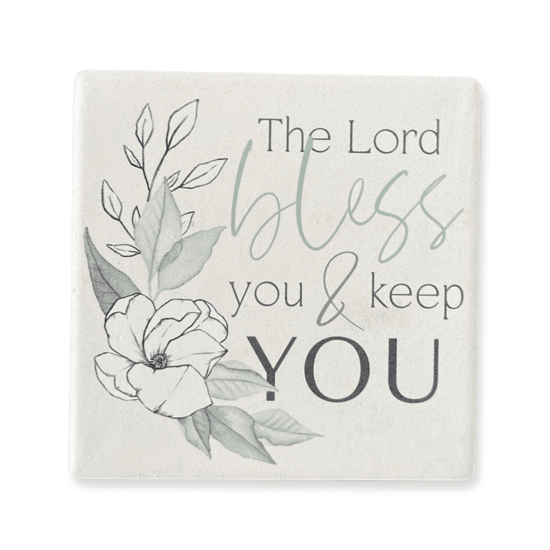 The Lord Bless You - Stone Coaster - Sunshine and Grace Gifts