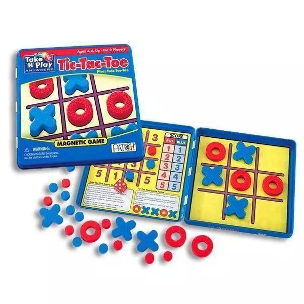 Tic-Tac-Toe Take-N-Play Magntic Game - Sunshine and Grace Gifts