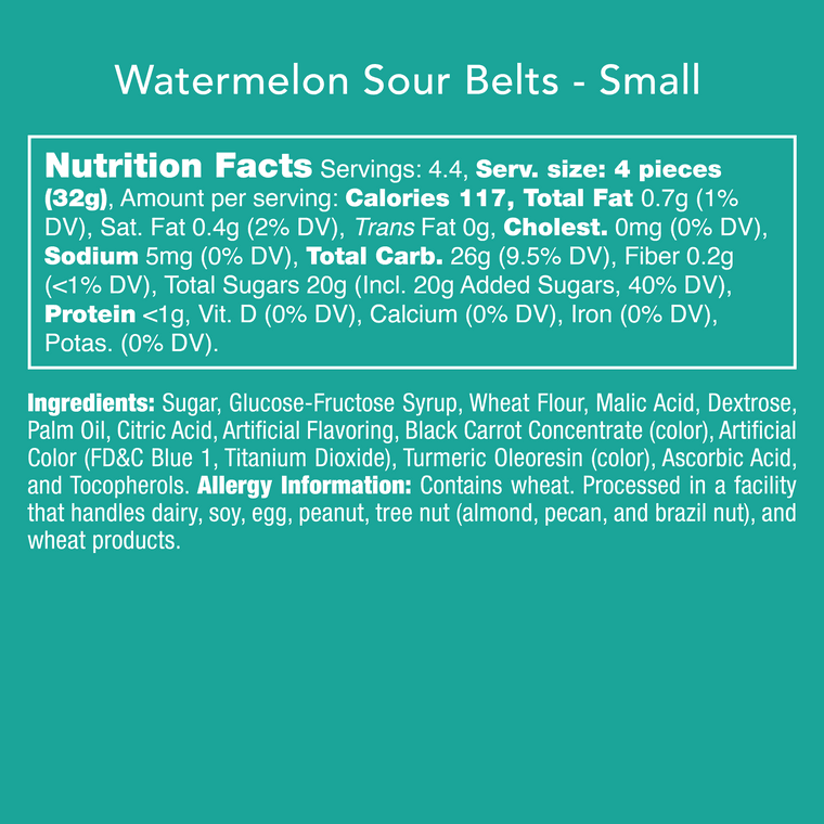 Watermelon Sour Belts - Sunshine and Grace Gifts