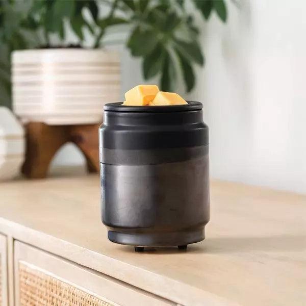 Wax Warmer With Silicone Dish - Black Dipped - Sunshine and Grace Gifts