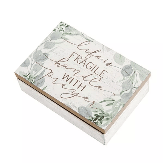Wood Prayer Box - Sunshine and Grace Gifts