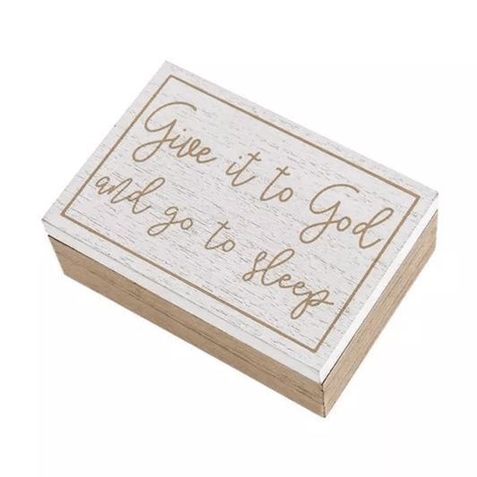 Wood Prayer Box - Sunshine and Grace Gifts