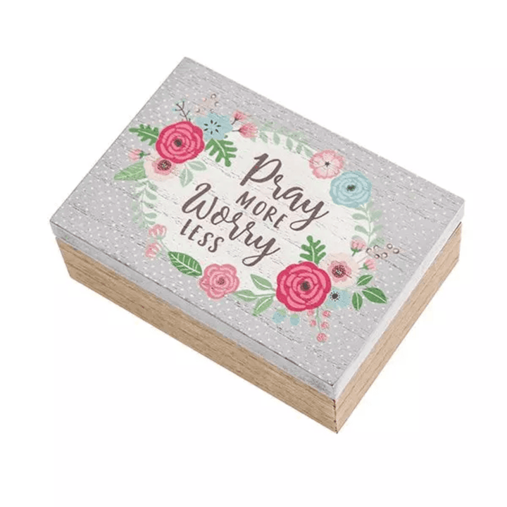 Wood Prayer Box - Sunshine and Grace Gifts