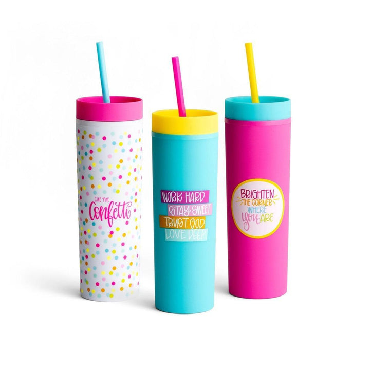 Work Hard - Dayspring Tumbler - Sunshine and Grace Gifts