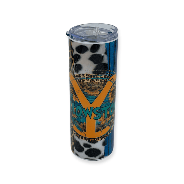 Yellow Stone Cheetah - Tumbler - Sunshine and Grace Gifts