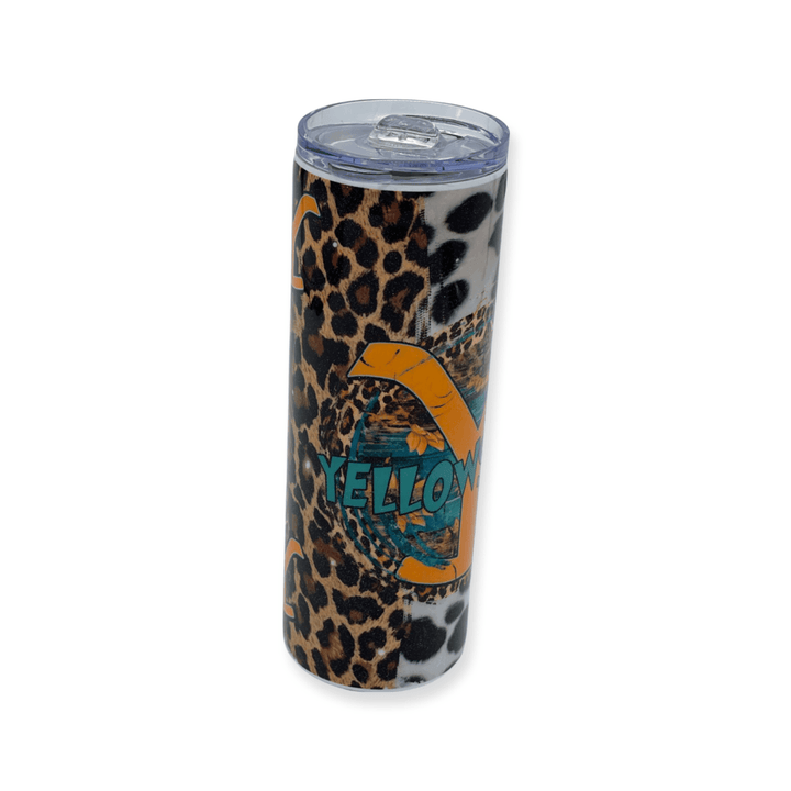 Yellow Stone Cheetah - Tumbler - Sunshine and Grace Gifts