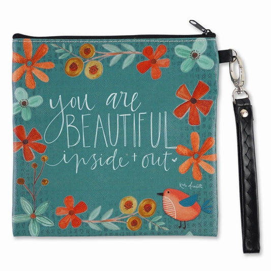 You Are Beautiful Inside & Out Square Bag - Sunshine and Grace Gifts