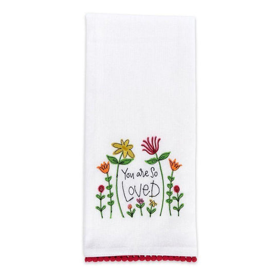 You Are So Loved Tea Towel - Sunshine and Grace Gifts